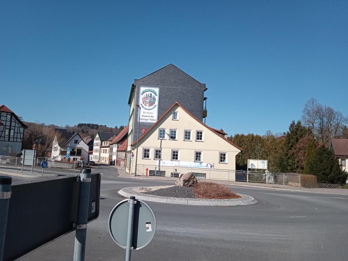 Hotel & Restaurant Zum Adlersberg Schleusingen Zewnętrze zdjęcie